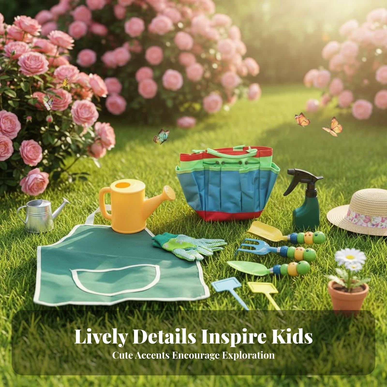 Gardening Tools For Young Children - 10개 어린이용 정원 도구 세트, 어린이용