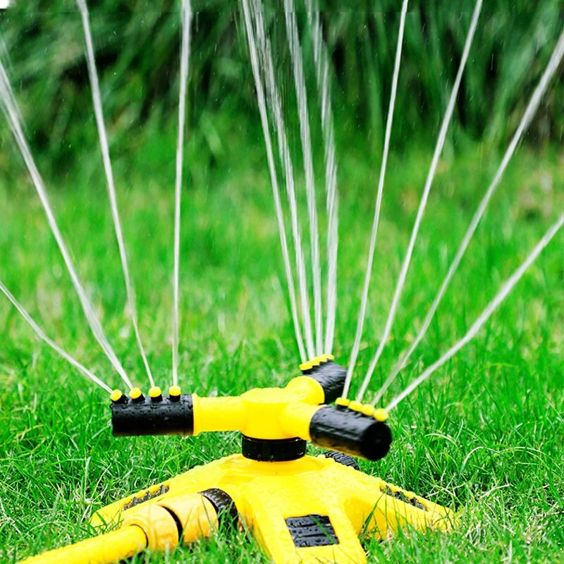 보육원 관개용 360도 자동 회전 스프링클러 헤드, 회 - Gardening Tools Plastic 리뷰 및 가격