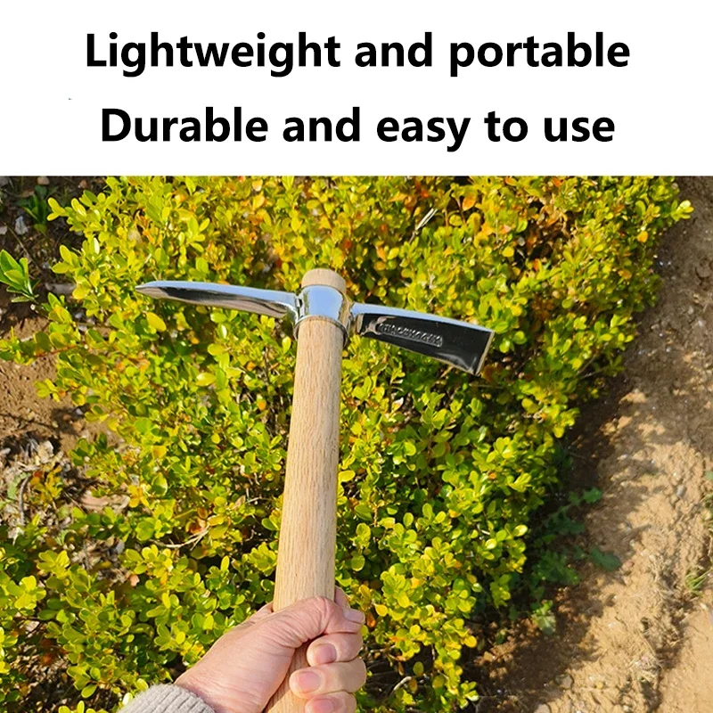 스테인레스 스틸 곡괭이 야외 고경도 나무 뿌리 파기 괭 - Gardening Tools Sharp 리뷰 및 가격