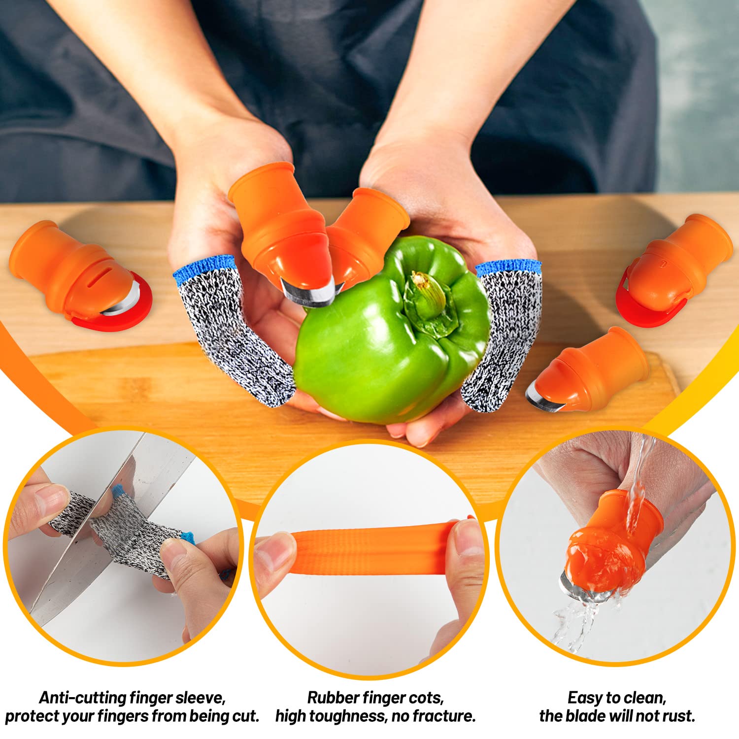 정원용 실리콘 엄지손가락 보호대 수확 도구 손가락 식물 - Gardening Tools Knife 리뷰 및 가격