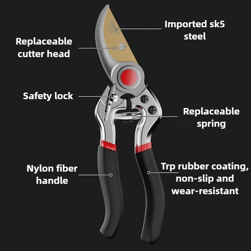 노동 절약형 가지치기 가위 정원 가정용 손 전지가위 꽃 - Gardening Tools Japanese 리뷰 및 가격