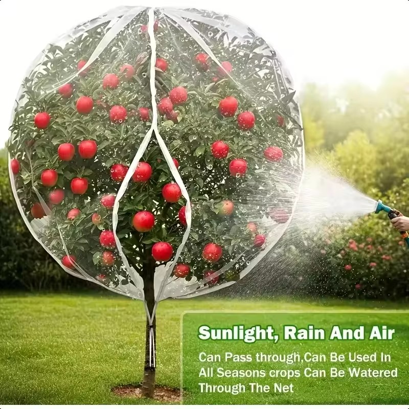 끈과 지퍼가 있는 과일나무 보호망, 새와 곤충 방지 정 - Garden Netting Cover 리뷰 및 가격