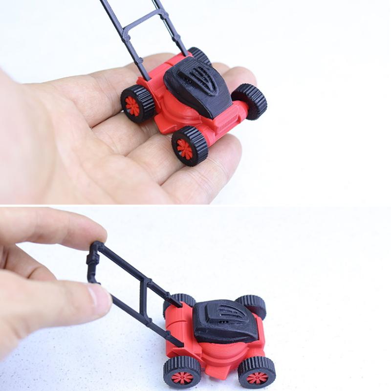 *1Pc 1:12 1:18 인형의 집 잔디 깎는 기계  - Gardening Tools Plastic 리뷰 및 가격