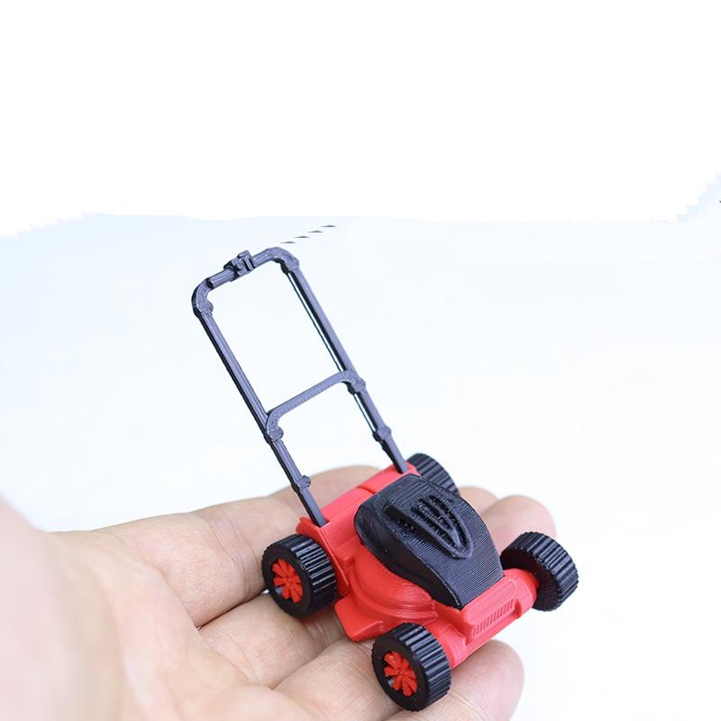*1Pc 1:12 1:18 인형의 집 잔디 깎는 기계  - Gardening Tools Plastic 리뷰 및 가격