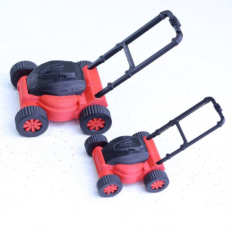 *1Pc 1:12 1:18 인형의 집 잔디 깎는 기계  - Gardening Tools Plastic 리뷰 및 가격