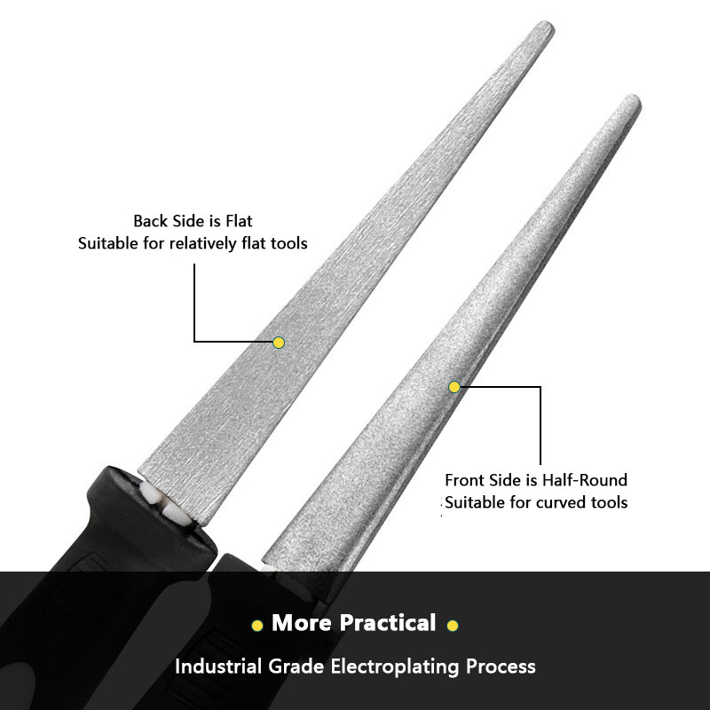 다이아몬드 샤프너 금속 이중 샌드 파일 가위 정원 도구 - Gardening Tools Knife 리뷰 및 가격