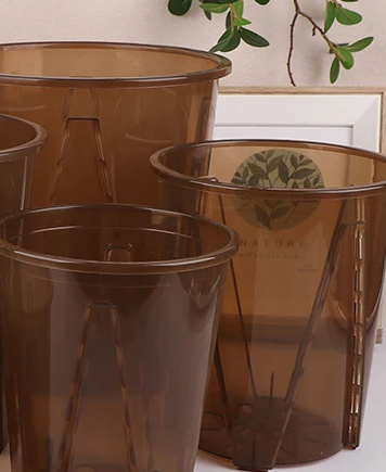 구멍이 있는 플라스틱 난초 뿌리 제어 화분 투명한 화분 - Orchid Potting Mix 리뷰 및 가격