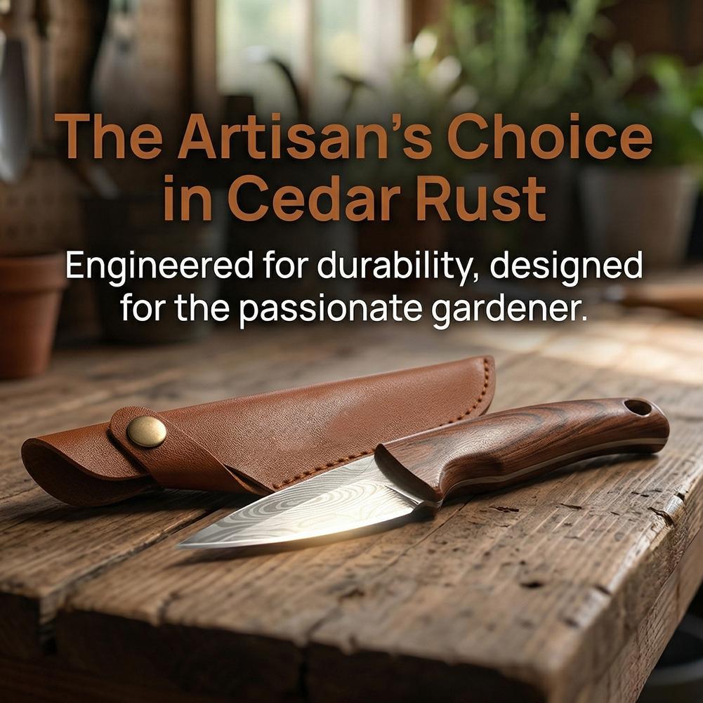 날카로운 접목칼, 나무 손잡이 및 가죽 칼집 포함, 발 - Gardening Tools Sharp 리뷰 및 가격