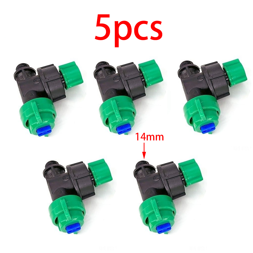 5pcs 스프레이 튜브 피팅 파이프 클램프, 물방울 방 - Gardening Tools Plastic 리뷰 및 가격