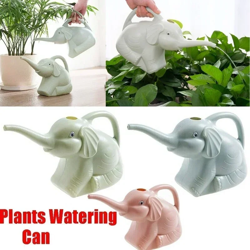 귀여운 플라스틱 코끼리 모양 물을 냄비 야외 관개 원예 - Gardening Tools Kids 리뷰 및 가격