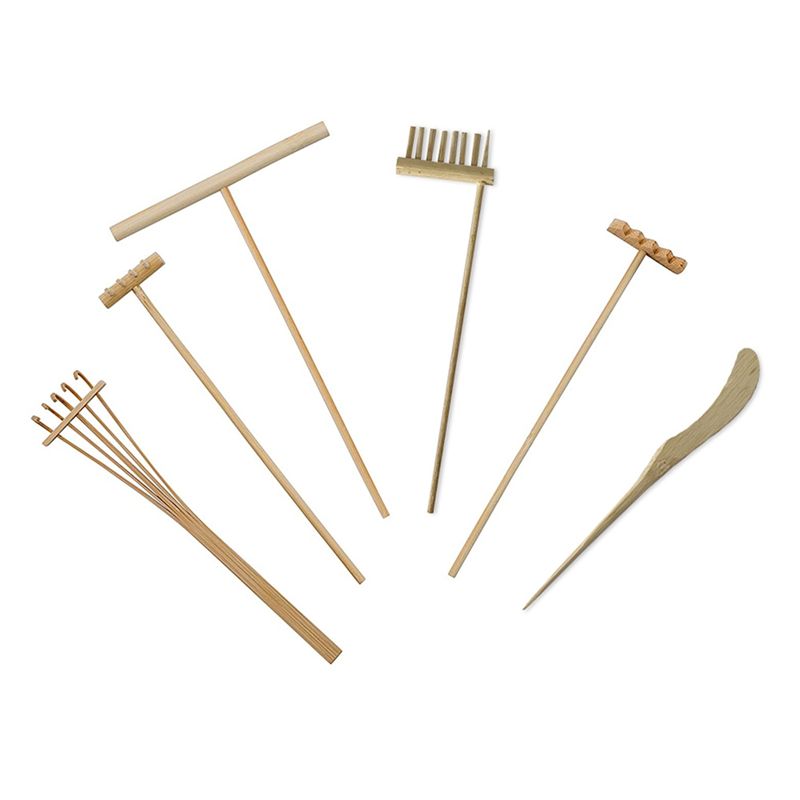 AT29-3X 미니 일본식 젠 가든 레이크 대나무 도구 - Gardening Tools Japanese 리뷰 및 가격