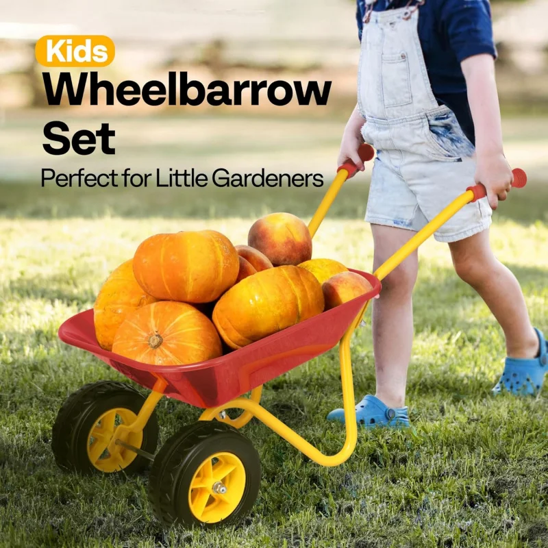 어린이용 손수레, 유아용 정원 카트, 어린이 정원 도구 - Gardening Tools Kids 리뷰 및 가격